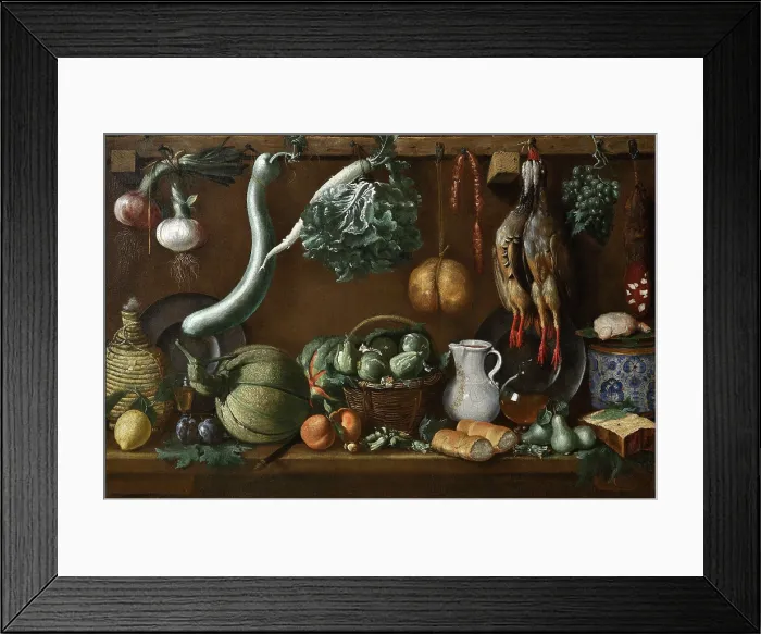Framed Print : Still Life, c1625. Creator: Jacopo da Empoli (Chimenti) (1551-1640) Framed Print : Still Life, c1625. Creator: Jacopo da Empoli (Chimenti) (1551-1640)