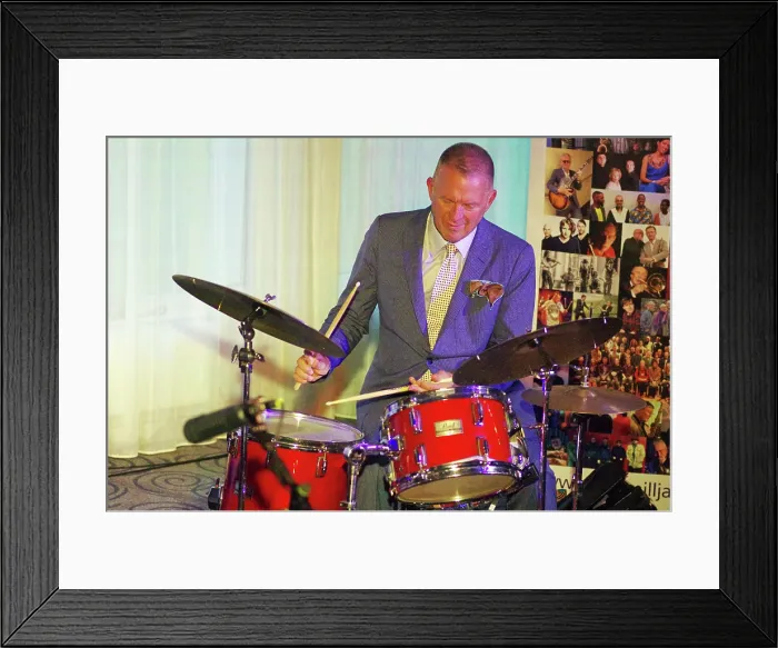 Framed Print : Joe Farnsworth, Joe Farnsworth-Sara Hanahan Quartet, Watermill Jazz Club, Dorking, Surrey, 2024. Creator: Brian O'Connor. Joe Farnsworth, Joe Farnsworth-Sara Hanahan Quartet, Watermill Jazz Club, Dorking, Surrey, 2024. Creator: Brian O'Connor Framed Print : Joe Farnsworth, Joe Farnsworth-Sara Hanahan Quartet, Watermill Jazz Club, Dorking, Surrey, 2024. Creator: Brian O'Connor. Joe Farnsworth, Joe Farnsworth-Sara Hanahan Quartet, Watermill Jazz Club, Dorking, Surrey, 2024. Creator: Brian O'Connor