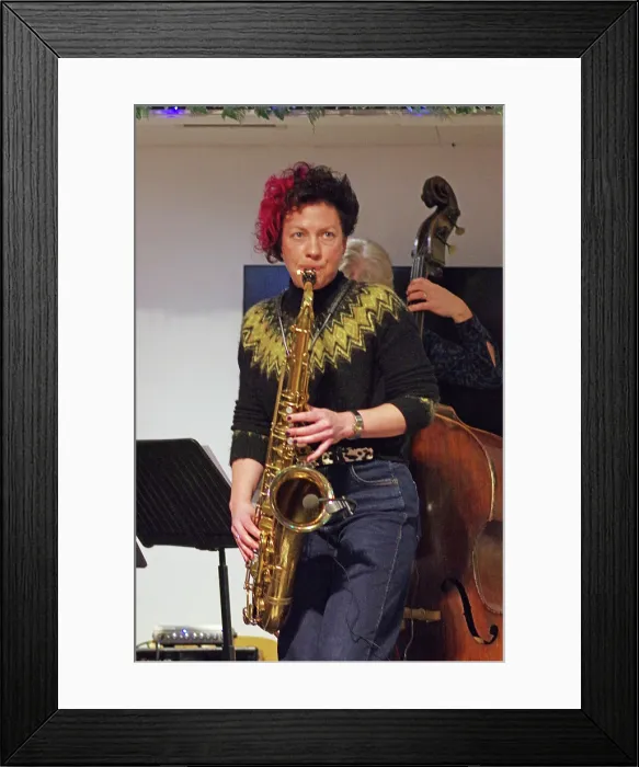 Framed Print : Hannah Horton, Hannah Horton Quartet, East Grinstead Jazz Club, West Suusex, Jan 2025. Creator: Brian O'Connor. Hannah Horton, Hannah Horton Quartet, East Grinstead Jazz Club, West Suusex, Jan 2025. Creator: Brian O'Connor Framed Print : Hannah Horton, Hannah Horton Quartet, East Grinstead Jazz Club, West Suusex, Jan 2025. Creator: Brian O'Connor. Hannah Horton, Hannah Horton Quartet, East Grinstead Jazz Club, West Suusex, Jan 2025. Creator: Brian O'Connor