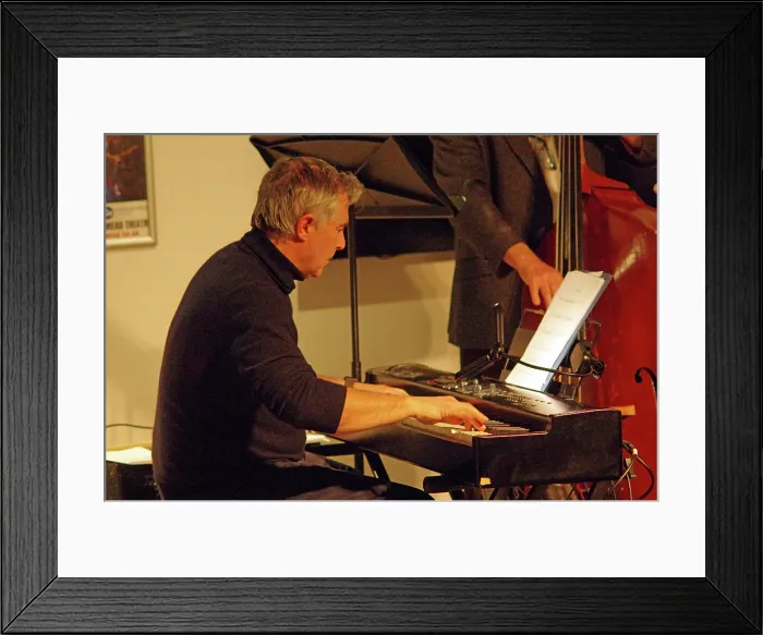 Framed Print : Adrian York, Paul Higgs Quartet, East Grinstead Jazz Club, Chequer Mead Theatre, West Sussex, 2025. Creator: Brian O'Connor. Adrian York, Paul Higgs Quartet, East Grinstead Jazz Club, Chequer Mead Theatre, West Sussex, 2025 Framed Print : Adrian York, Paul Higgs Quartet, East Grinstead Jazz Club, Chequer Mead Theatre, West Sussex, 2025. Creator: Brian O'Connor. Adrian York, Paul Higgs Quartet, East Grinstead Jazz Club, Chequer Mead Theatre, West Sussex, 2025