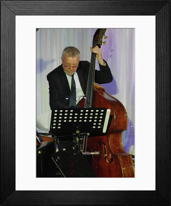 Framed Print : Dave Green, Anais Reno Quartet, Watermill Jazz Club, Dorking, Surrey, July 2024. Creator: Brian O'Connor. Dave Green, Anais Reno Quartet, Watermill Jazz Club, Dorking, Surrey, July 2024. Creator: Brian O'Connor Framed Print : Dave Green, Anais Reno Quartet, Watermill Jazz Club, Dorking, Surrey, July 2024. Creator: Brian O'Connor. Dave Green, Anais Reno Quartet, Watermill Jazz Club, Dorking, Surrey, July 2024. Creator: Brian O'Connor