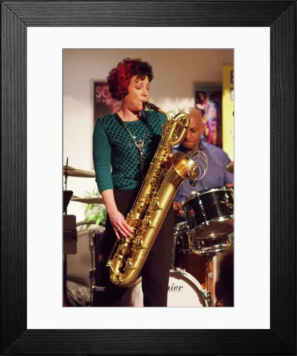 Framed Print : Hannah Horton, Hannah Horton Quartet, East Grinstead Jazz Club, West Suusex, Jan 2025. Creator: Brian O'Connor. Hannah Horton, Hannah Horton Quartet, East Grinstead Jazz Club, West Suusex, Jan 2025. Creator: Brian O'Connor Framed Print : Hannah Horton, Hannah Horton Quartet, East Grinstead Jazz Club, West Suusex, Jan 2025. Creator: Brian O'Connor. Hannah Horton, Hannah Horton Quartet, East Grinstead Jazz Club, West Suusex, Jan 2025. Creator: Brian O'Connor