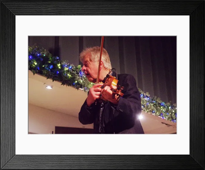 Framed Print : Mike Piggott, East Grinstead Jazz Club, Apron Cafe, Chequer Mead Theatre, West Sussex, April 2025. Creator: Brian O'Connor. Mike Piggott, East Grinstead Jazz Club, Apron Cafe, Chequer Mead Theatre, West Sussex, April 2025 Framed Print : Mike Piggott, East Grinstead Jazz Club, Apron Cafe, Chequer Mead Theatre, West Sussex, April 2025. Creator: Brian O'Connor. Mike Piggott, East Grinstead Jazz Club, Apron Cafe, Chequer Mead Theatre, West Sussex, April 2025