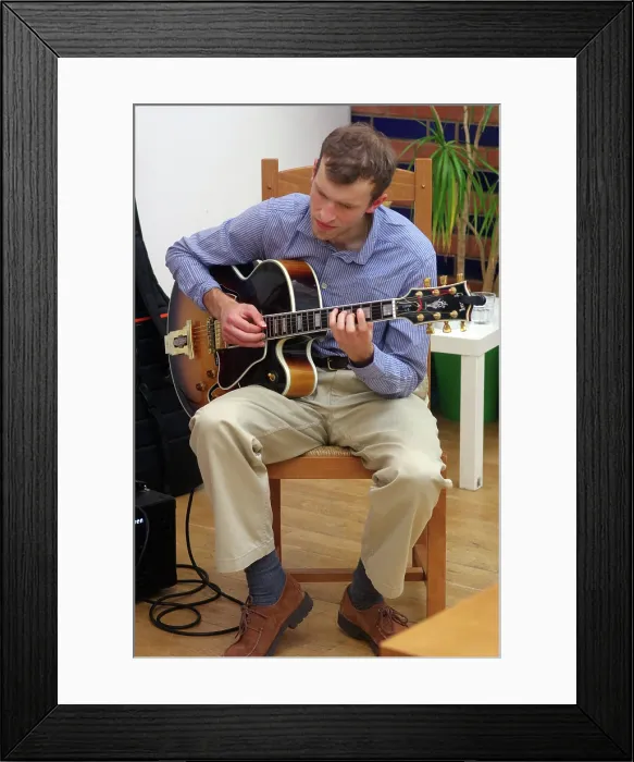 Framed Print : Will Arnold-Forster, Sam Braysher Quartet, Clocktower Cafe Jazz Club, Croydon, London, March 2025. Creator: Brian O'Connor. Will Arnold-Forster, Sam Braysher Quartet, Clocktower Cafe Jazz Club, Croydon, London, March 2025 Framed Print : Will Arnold-Forster, Sam Braysher Quartet, Clocktower Cafe Jazz Club, Croydon, London, March 2025. Creator: Brian O'Connor. Will Arnold-Forster, Sam Braysher Quartet, Clocktower Cafe Jazz Club, Croydon, London, March 2025