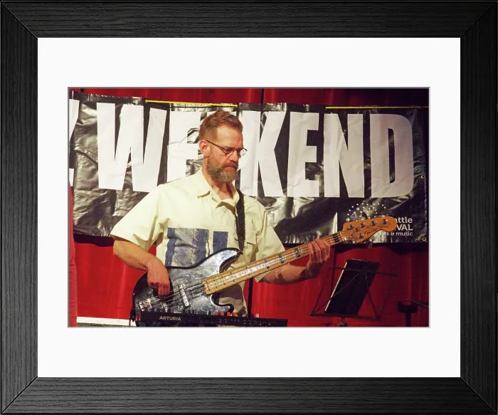 Framed Print : Tom Mason, Robert Mitchell's True Think, Battle Jazz Festival, Battle, East Sussex, July 2024. Creator: Brian O'Connor. Tom Mason, Robert Mitchell's True Think, Battle Jazz Festival, Battle, East Sussex, July 2024 Framed Print : Tom Mason, Robert Mitchell's True Think, Battle Jazz Festival, Battle, East Sussex, July 2024. Creator: Brian O'Connor. Tom Mason, Robert Mitchell's True Think, Battle Jazz Festival, Battle, East Sussex, July 2024