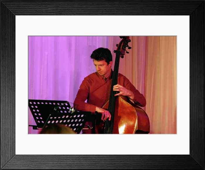 Framed Print : Dave Manington, Eddie Parker's Airborn, Watermill Jazz Club, Dorking, Surrey, March 2025. Creator: Brian O'Connor. Dave Manington, Eddie Parker's Airborn, Watermill Jazz Club, Dorking, Surrey, March 2025. Creator: Brian O'Connor Framed Print : Dave Manington, Eddie Parker's Airborn, Watermill Jazz Club, Dorking, Surrey, March 2025. Creator: Brian O'Connor. Dave Manington, Eddie Parker's Airborn, Watermill Jazz Club, Dorking, Surrey, March 2025. Creator: Brian O'Connor