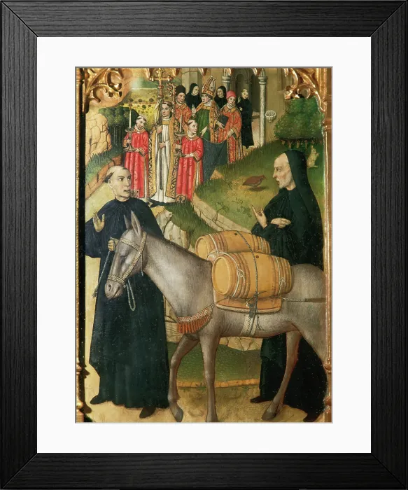 Framed Print : Altarpiece of Saints Abdon and Sennen, Church of Sant Pere de Terrassa, Catalonia, Spain, 1460 (1995 Creator: LTL) Framed Print : Altarpiece of Saints Abdon and Sennen, Church of Sant Pere de Terrassa, Catalonia, Spain, 1460 (1995 Creator: LTL)