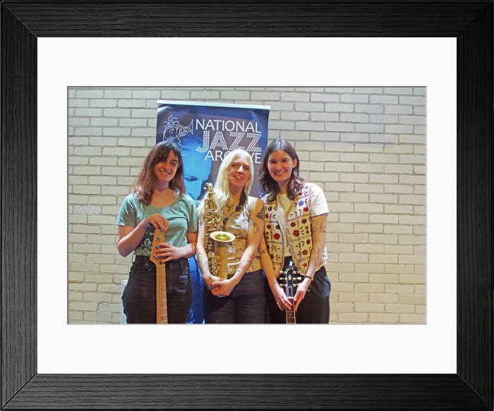 Framed Print : Jemima Whyte, Maddy Salter and Myra Brownbridge, NJA Fundraiser, Baptist Church, Loughton, 2025. Creator: Brian O'Connor. Jemima Whyte, Maddy Salter and Myra Brownbridge, NJA Fundraiser, Baptist Church, Loughton, 2025. Creator: Brian O'Connor Framed Print : Jemima Whyte, Maddy Salter and Myra Brownbridge, NJA Fundraiser, Baptist Church, Loughton, 2025. Creator: Brian O'Connor. Jemima Whyte, Maddy Salter and Myra Brownbridge, NJA Fundraiser, Baptist Church, Loughton, 2025. Creator: Brian O'Connor