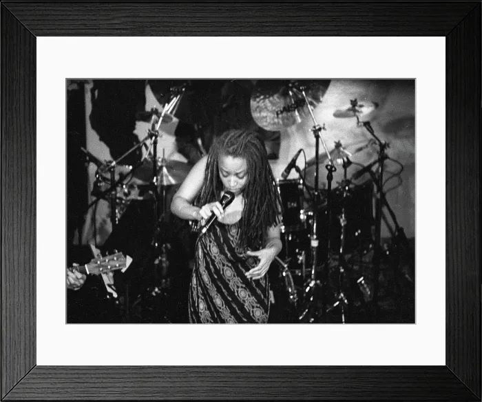 Framed Print : Cassandra Wilson, Jazz Cafe, Camden Town, London, April 1994. Creator: Brian O'Connor. Cassandra Wilson, Jazz Cafe, Camden Town, London, April 1994. Creator: Brian O'Connor Framed Print : Cassandra Wilson, Jazz Cafe, Camden Town, London, April 1994. Creator: Brian O'Connor. Cassandra Wilson, Jazz Cafe, Camden Town, London, April 1994. Creator: Brian O'Connor
