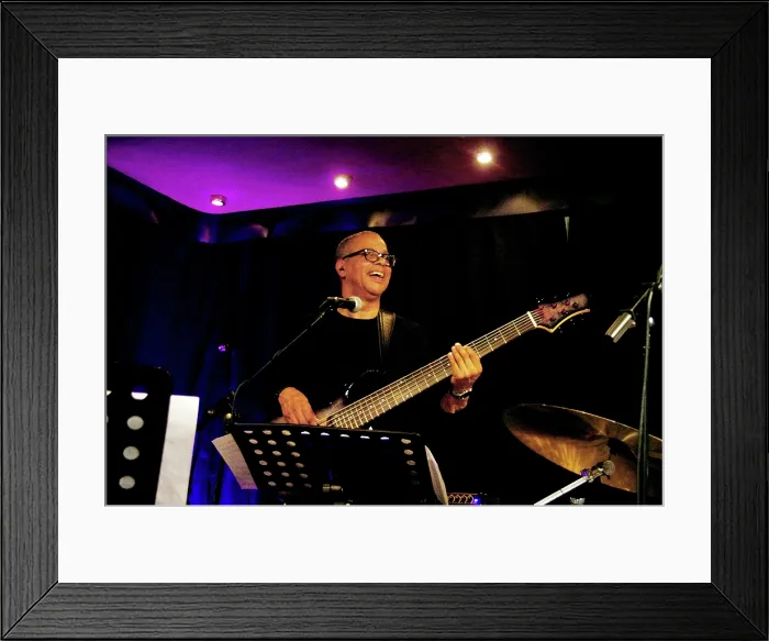 Framed Print : Gary Brown, Jose Neto Quartet, Verdict Jazz Club, Brighton, East Sussex, May 2025. Creator: Brian O'Connor. Gary Brown, Jose Neto Quartet, Verdict Jazz Club, Brighton, East Sussex, May 2025. Creator: Brian O'Connor Framed Print : Gary Brown, Jose Neto Quartet, Verdict Jazz Club, Brighton, East Sussex, May 2025. Creator: Brian O'Connor. Gary Brown, Jose Neto Quartet, Verdict Jazz Club, Brighton, East Sussex, May 2025. Creator: Brian O'Connor