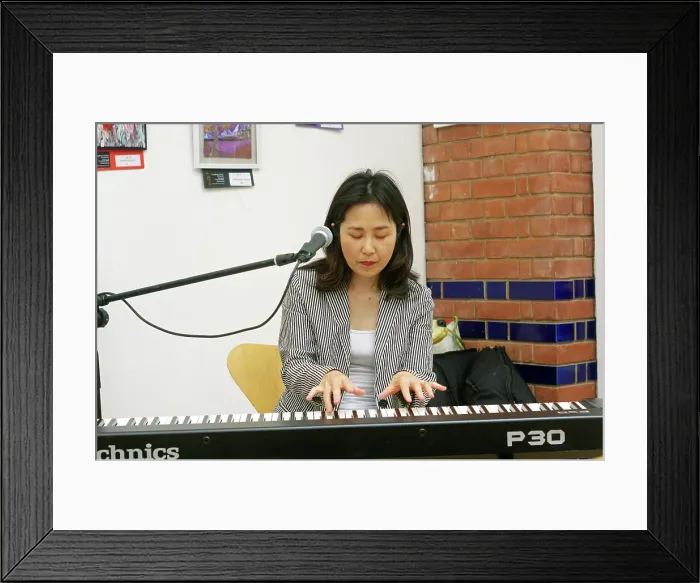 Framed Print : Eriko Ishihara, Eriko Ishihara Trio, Clocktower Cafe, Croydon, London, August 2024. Creator: Brian O'Connor. Eriko Ishihara, Eriko Ishihara Trio, Clocktower Cafe, Croydon, London, August 2024. Creator: Brian O'Connor Framed Print : Eriko Ishihara, Eriko Ishihara Trio, Clocktower Cafe, Croydon, London, August 2024. Creator: Brian O'Connor. Eriko Ishihara, Eriko Ishihara Trio, Clocktower Cafe, Croydon, London, August 2024. Creator: Brian O'Connor