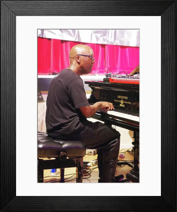 Framed Print : Robert Mitchell, Robert Mitchell's True Think, Battle Jazz Festival, Battle, East Sussex, July 2024. Creator: Brian O'Connor. Robert Mitchell, Robert Mitchell's True Think, Battle Jazz Festival, Battle, East Sussex, July 2024 Framed Print : Robert Mitchell, Robert Mitchell's True Think, Battle Jazz Festival, Battle, East Sussex, July 2024. Creator: Brian O'Connor. Robert Mitchell, Robert Mitchell's True Think, Battle Jazz Festival, Battle, East Sussex, July 2024