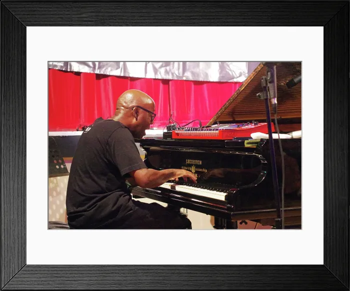 Framed Print : Robert Mitchell, Robert Mitchell's True Think, Battle Jazz Festival, Battle, East Sussex, July 2024. Creator: Brian O'Connor. Robert Mitchell, Robert Mitchell's True Think, Battle Jazz Festival, Battle, East Sussex, July 2024 Framed Print : Robert Mitchell, Robert Mitchell's True Think, Battle Jazz Festival, Battle, East Sussex, July 2024. Creator: Brian O'Connor. Robert Mitchell, Robert Mitchell's True Think, Battle Jazz Festival, Battle, East Sussex, July 2024