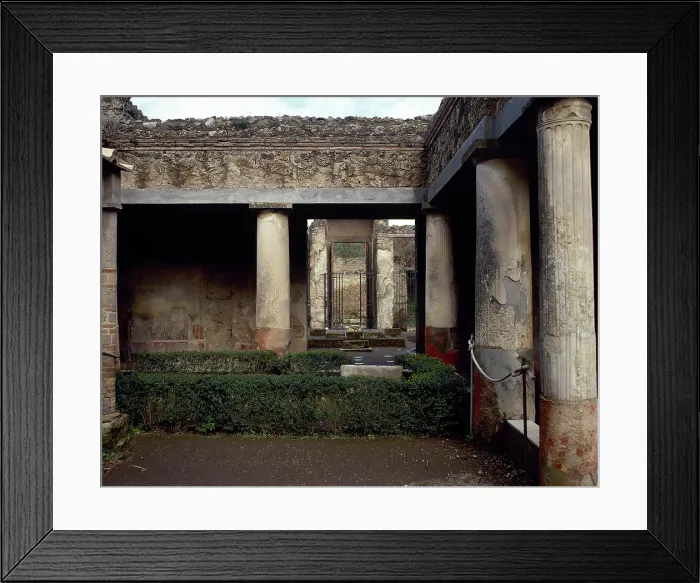 Framed Print : Courtyard, House of Loreius Tiburtinus (House of Octavius Quartio), Pompeii, Italy, 2002. Creator: LTL Framed Print : Courtyard, House of Loreius Tiburtinus (House of Octavius Quartio), Pompeii, Italy, 2002. Creator: LTL