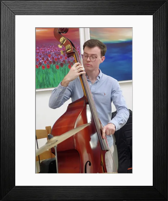 Framed Print : Jack Garside, Sam Braysher Quartet, Clocktower Cafe Jazz Club, Croydon, London, March 2025. Creator: Brian O'Connor. Jack Garside, Sam Braysher Quartet, Clocktower Cafe Jazz Club, Croydon, London, March 2025. Creator: Brian O'Connor Framed Print : Jack Garside, Sam Braysher Quartet, Clocktower Cafe Jazz Club, Croydon, London, March 2025. Creator: Brian O'Connor. Jack Garside, Sam Braysher Quartet, Clocktower Cafe Jazz Club, Croydon, London, March 2025. Creator: Brian O'Connor