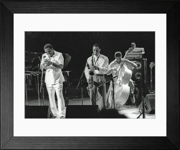 Framed Print : Ralph Moore and Freddie Hubbard, JVC Capital Jazz Festival, Royal Festival Hall, London, Sept 1993. Creator: Brian O'Connor. Ralph Moore and Freddie Hubbard, JVC Capital Jazz Festival, Royal Festival Hall, London, Sept 1993 Framed Print : Ralph Moore and Freddie Hubbard, JVC Capital Jazz Festival, Royal Festival Hall, London, Sept 1993. Creator: Brian O'Connor. Ralph Moore and Freddie Hubbard, JVC Capital Jazz Festival, Royal Festival Hall, London, Sept 1993