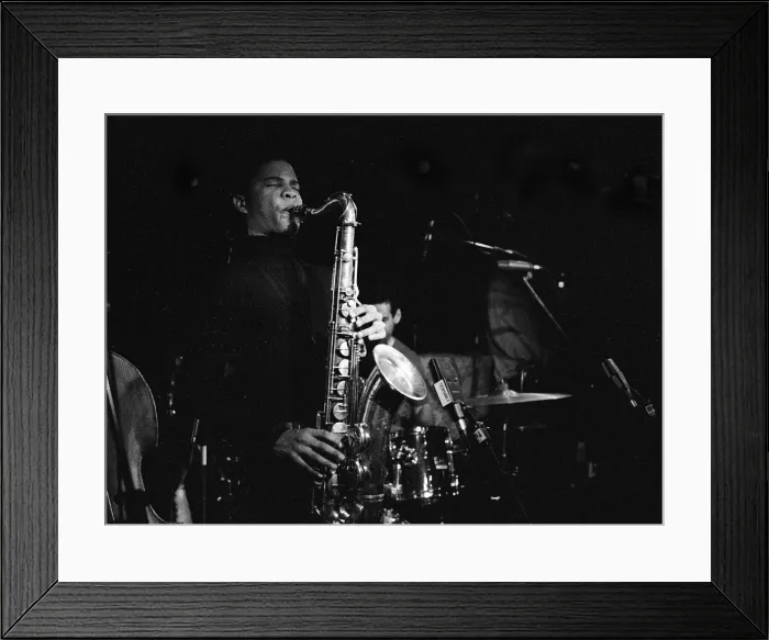 Framed Print : David Sanchez, Pizza Express, Dean St, London, Nov 2001. Creator: Brian O'Connor. David Sanchez, Pizza Express, Dean St, London, Nov 2001. Creator: Brian O'Connor Framed Print : David Sanchez, Pizza Express, Dean St, London, Nov 2001. Creator: Brian O'Connor. David Sanchez, Pizza Express, Dean St, London, Nov 2001. Creator: Brian O'Connor
