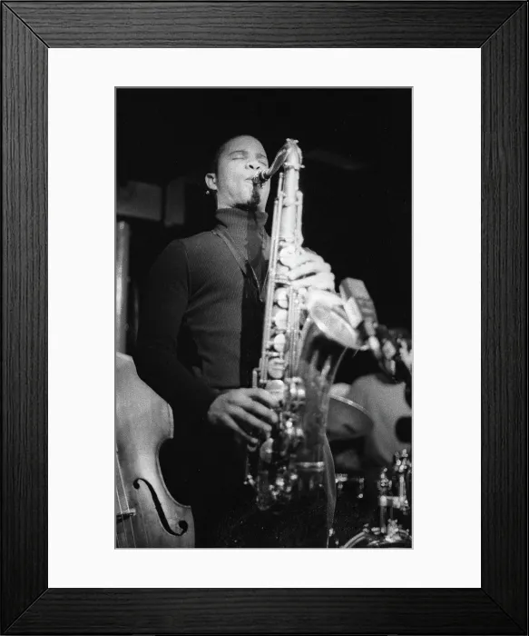 Framed Print : David Sanchez, Pizza Express, Dean St, London, Nov 2001. Creator: Brian O'Connor. David Sanchez, Pizza Express, Dean St, London, Nov 2001. Creator: Brian O'Connor Framed Print : David Sanchez, Pizza Express, Dean St, London, Nov 2001. Creator: Brian O'Connor. David Sanchez, Pizza Express, Dean St, London, Nov 2001. Creator: Brian O'Connor