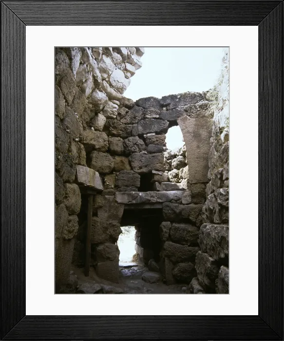 Framed Print : Nurarghe of Palmavera, Alghero, Sardinia, Nuragic civilization, Bronze Age, (2000). Creator: LTL Framed Print : Nurarghe of Palmavera, Alghero, Sardinia, Nuragic civilization, Bronze Age, (2000). Creator: LTL