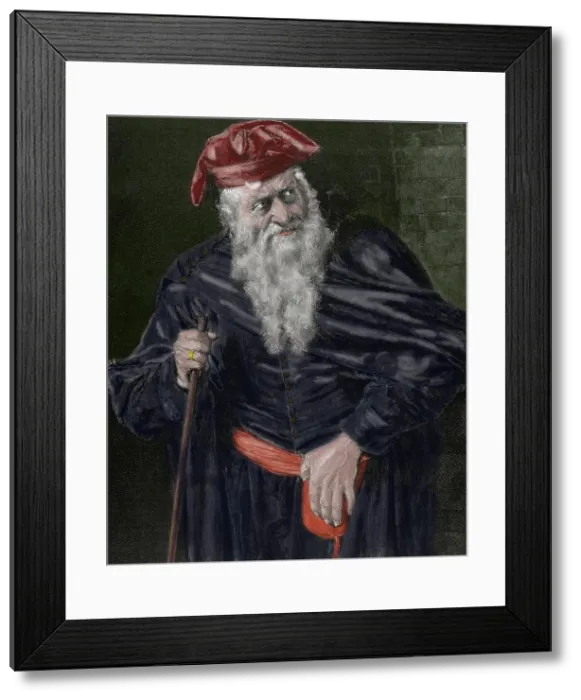 Framed Print : Shylock, 19th century. Creator: Unknown Framed Print : Shylock, 19th century. Creator: Unknown
