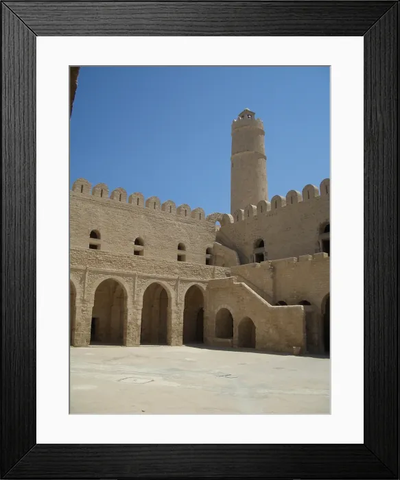 Framed Print : The Ribat of Sousse, Tunisia, 2009. Creator: Amanda Waite Framed Print : The Ribat of Sousse, Tunisia, 2009. Creator: Amanda Waite