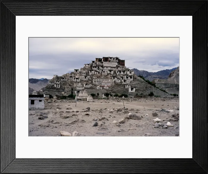 Framed Print : Thiksey Monastery, Ladakh, India, 1988. Creator: Amanda Waite Framed Print : Thiksey Monastery, Ladakh, India, 1988. Creator: Amanda Waite