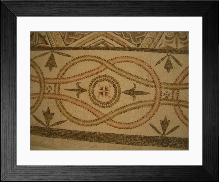 Framed Print : Mosaic, El Jem Museum, El Djem, Tunisia, 2009. Creator: Amanda Waite Framed Print : Mosaic, El Jem Museum, El Djem, Tunisia, 2009. Creator: Amanda Waite
