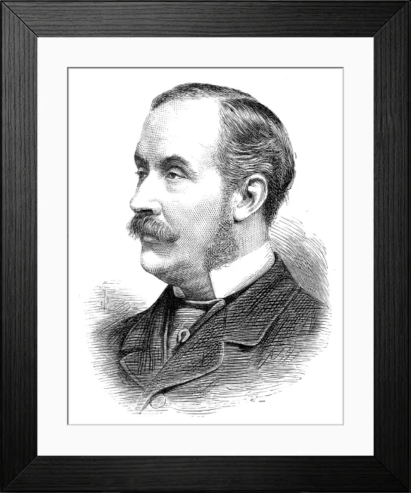Framed Print : Sir E. P. Cowan, Mayor of Belfast, 1881. Creator: Unknown Framed Print : Sir E. P. Cowan, Mayor of Belfast, 1881. Creator: Unknown