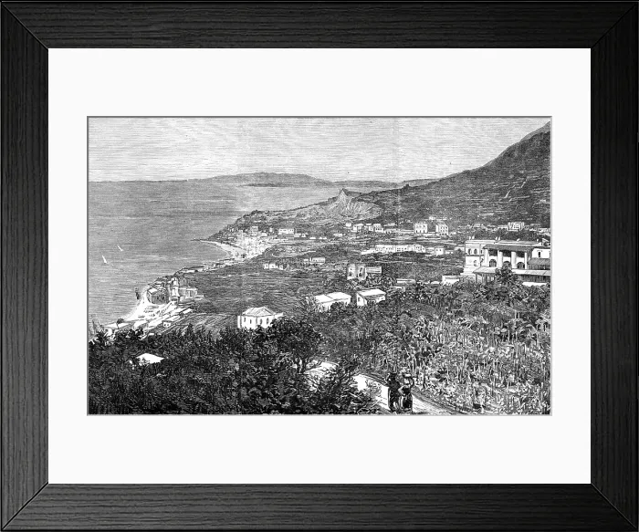 Framed Print : The Earthquake in Ischia: Casamicciola, 1883. Creator: Unknown Framed Print : The Earthquake in Ischia: Casamicciola, 1883. Creator: Unknown