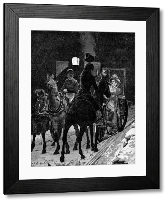 Framed Print : The Interrupted Journey, 1881. Creator: William James Palmer Framed Print : The Interrupted Journey, 1881. Creator: William James Palmer