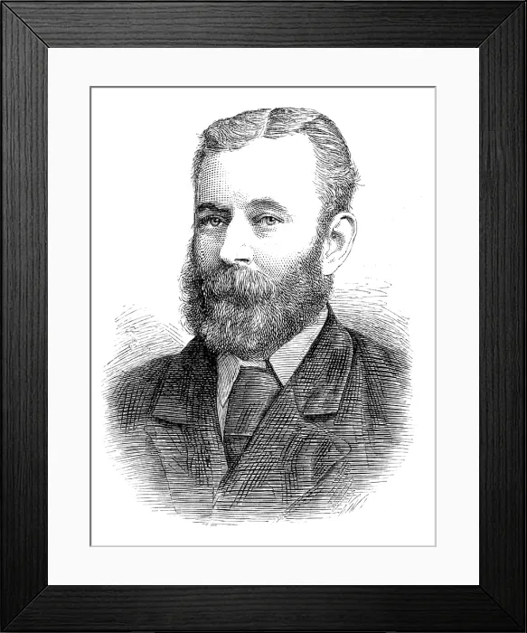 Framed Print : The late Captain C. J. Brownrigg, R.N. killed by Arab slave traders at Pemba, Zanzibar, 1881. Creator: Unknown Framed Print : The late Captain C. J. Brownrigg, R.N. killed by Arab slave traders at Pemba, Zanzibar, 1881. Creator: Unknown