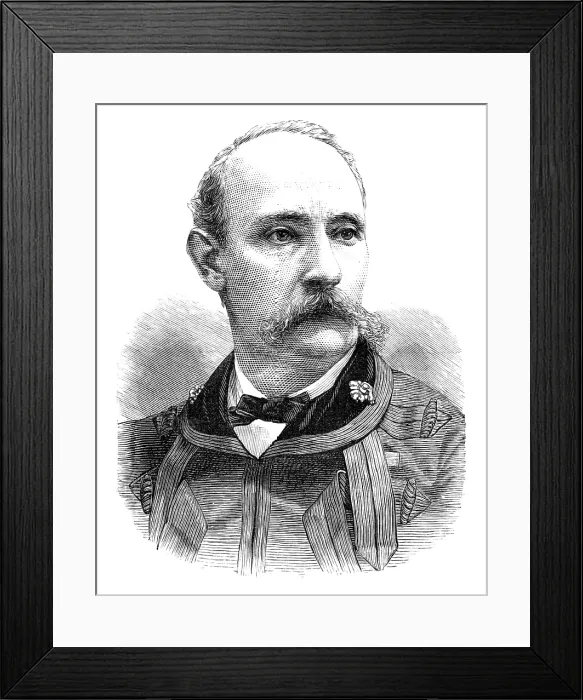 Framed Print : Surgeon-General W. G. Hunter, M.D. Government Medical Adviser in Egypt, 1883. Creator: Unknown Framed Print : Surgeon-General W. G. Hunter, M.D. Government Medical Adviser in Egypt, 1883. Creator: Unknown