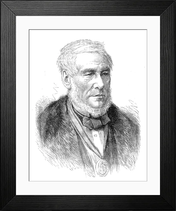Framed Print : The late Professor Tennant, 1881. Creator: Unknown Framed Print : The late Professor Tennant, 1881. Creator: Unknown
