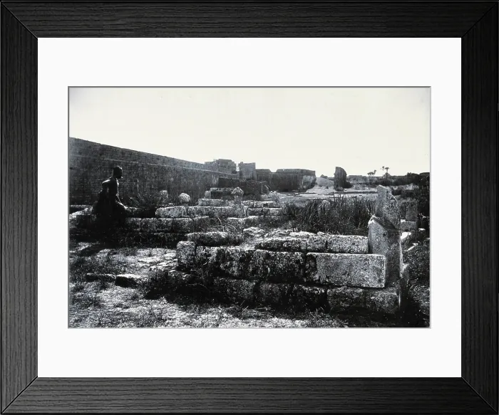 Framed Print : Famagusta, Cyprus, 1981 (from a negative of 1878). Creator: John Thomson Framed Print : Famagusta, Cyprus, 1981 (from a negative of 1878). Creator: John Thomson