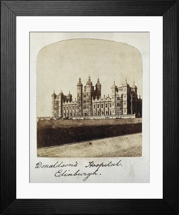 Framed Print : Donaldson's hospital, Edinburgh, c1840s. Creator: Unknown. Donaldson's hospital, Edinburgh, c1840s. Creator: Unknown Framed Print : Donaldson's hospital, Edinburgh, c1840s. Creator: Unknown. Donaldson's hospital, Edinburgh, c1840s. Creator: Unknown