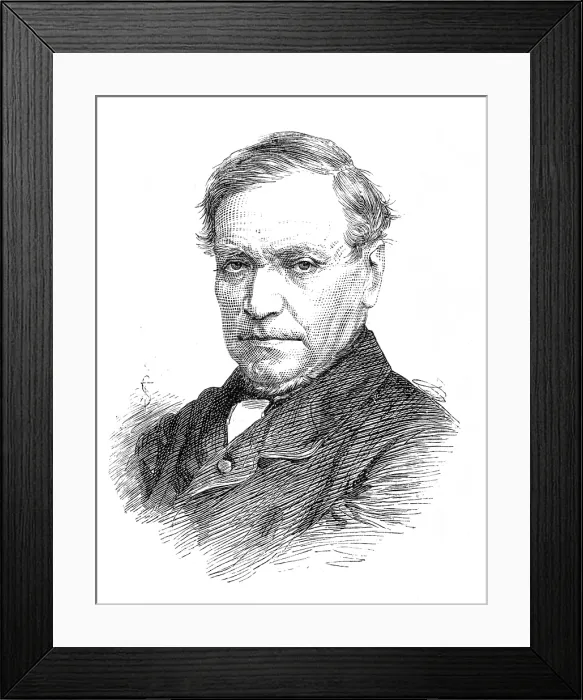 Framed Print : The late M. Eugene Verboeckhoven, Belgian animal painter, 1881. Creator: Unknown Framed Print : The late M. Eugene Verboeckhoven, Belgian animal painter, 1881. Creator: Unknown