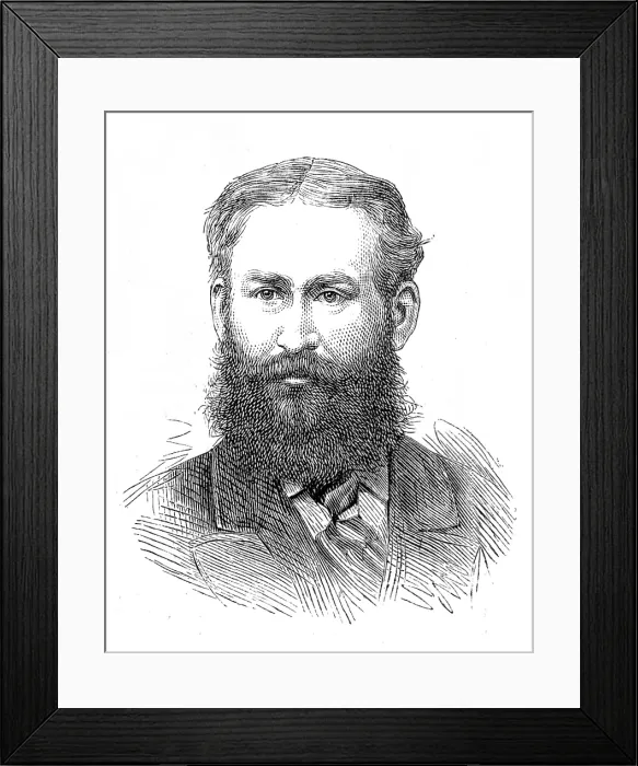 Framed Print : Mr. Dixon-Hartland, the new M.P. for Evesham, 1881. Creator: Unknown Framed Print : Mr. Dixon-Hartland, the new M.P. for Evesham, 1881. Creator: Unknown