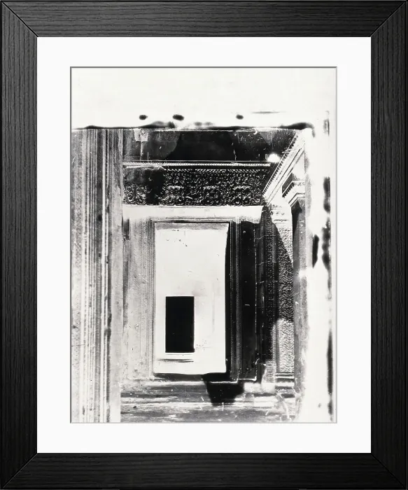 Framed Print : Nakhon Thom (Angkor Wat), Cambodia, 1981 (from a negative of 1866). Creator: John Thomson Framed Print : Nakhon Thom (Angkor Wat), Cambodia, 1981 (from a negative of 1866). Creator: John Thomson