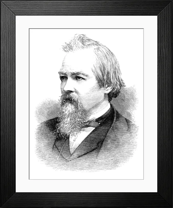 Framed Print : Mr. John Marshall, F.R.S. new President of the Royal College of Surgeons, 1883. Creator: Unknown Framed Print : Mr. John Marshall, F.R.S. new President of the Royal College of Surgeons, 1883. Creator: Unknown