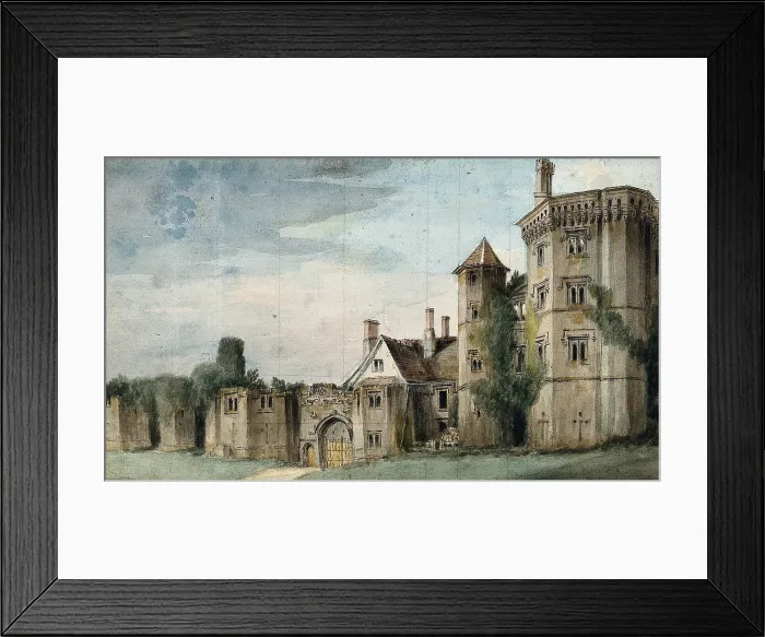 Framed Print : Thornbury castle, Gloucestershire, 1820-1880 Creator: Stephen Jenner Framed Print : Thornbury castle, Gloucestershire, 1820-1880 Creator: Stephen Jenner
