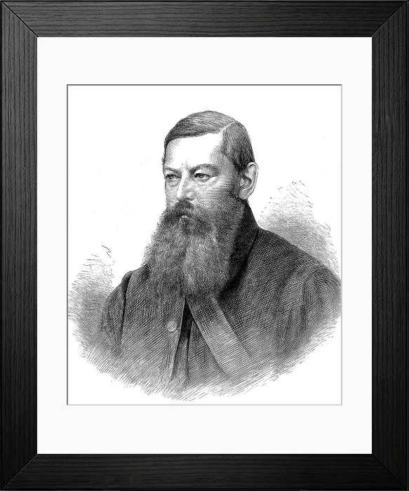 Framed Print : Mr. J. H. Brand, President of the Orange Free State, 1881. Creator: Unknown Framed Print : Mr. J. H. Brand, President of the Orange Free State, 1881. Creator: Unknown