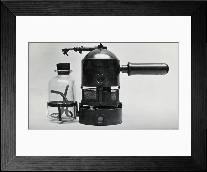 Framed Print : Steam spray used by Joseph Lister, c1880s. Creator: Unknown Framed Print : Steam spray used by Joseph Lister, c1880s. Creator: Unknown