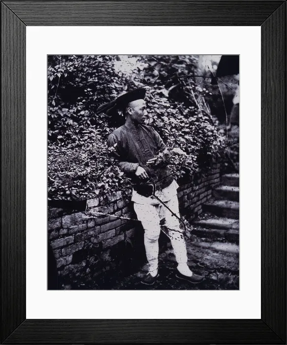 Framed Print : Canton, Kwangtung Province, China, 1869, (1981). Creator: Unknown