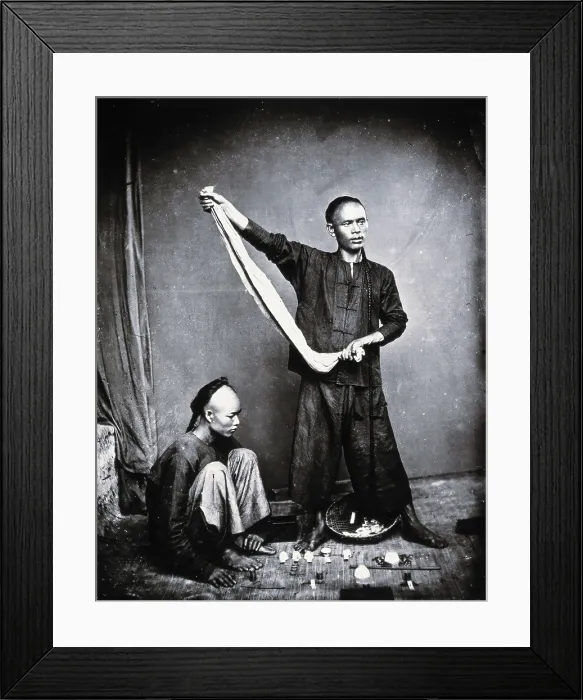 Framed Print : Canton, Kwangtung province, China, 1869, (1981). Creator: Unknown Framed Print : Canton, Kwangtung province, China, 1869, (1981). Creator: Unknown