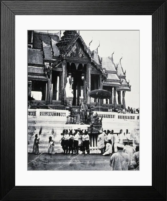 Framed Print : Siam [Thailand], 1865, (1981). Creator: Unknown