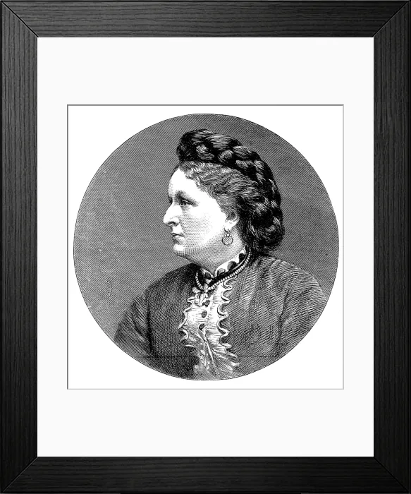 Framed Print : The late Duchess of Westminster, 1881. Creator: Unknown Framed Print : The late Duchess of Westminster, 1881. Creator: Unknown