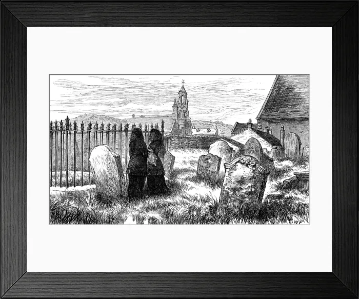 Framed Print : Place of Thomas Carlyle, at Ecclefechan, Dumfries, 1881. Creator: Unknown Framed Print : Place of Thomas Carlyle, at Ecclefechan, Dumfries, 1881. Creator: Unknown