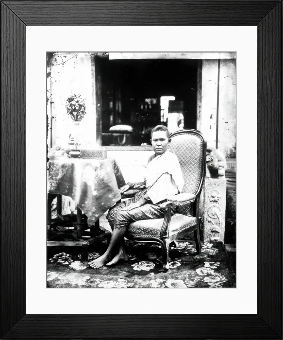 Framed Print : Siam [Thailand], 1866, (1981). Creator: Unknown