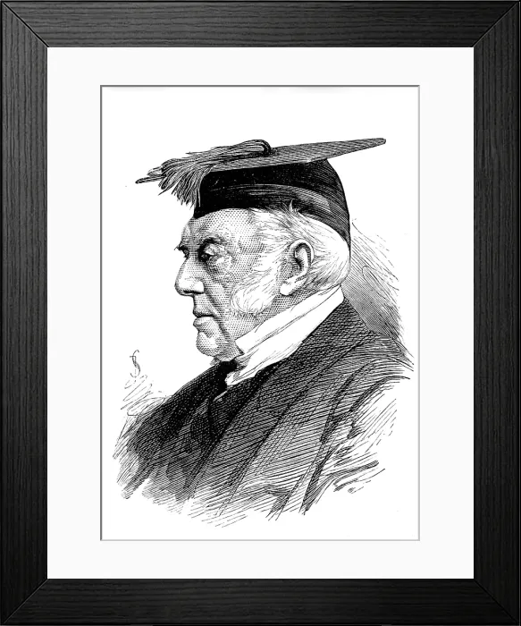 Framed Print : The late Dr. R. Bullock-Marsham, Warden of Merton College, Oxford, 1881. Creator: Unknown Framed Print : The late Dr. R. Bullock-Marsham, Warden of Merton College, Oxford, 1881. Creator: Unknown