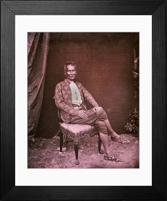 Framed Print : Siam [Thailand], 1866, (1981). Creator: Unknown